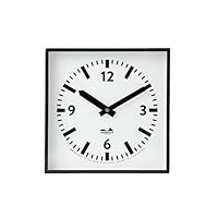 Amazon.co.jp: ハモサ HERMOSA 時計 壁掛け時計 HK-002 スクエア